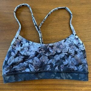 Printed Floral Lululemon Bra